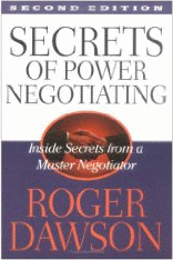 Power negoctiating - Roger Dawson Power negoctiating - Roger Dawson